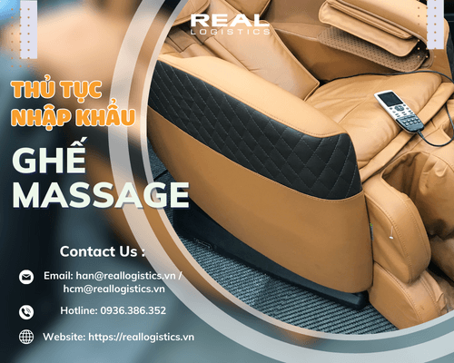 Dịch Vụ Nhập Khẩu Ghế Massage