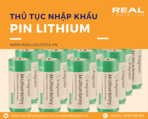 Dịch Vụ Nhập Khẩu Pin Lithium