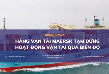 Hãng vận tải Maersk tạm dừng hoạt động vận tải qua Biển Đỏ